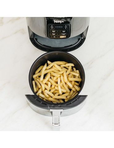 Ninja AF100 Singur 3,8 L De sine-stătător 1550 W Friteuză cu aer cald Negru