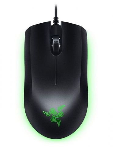 Mouse razer abyssus essential gaming cu fir usb optic 7200 dpi butoane/scroll 3/1 iluminare negru rz01-02160300-r3m1 (include tv