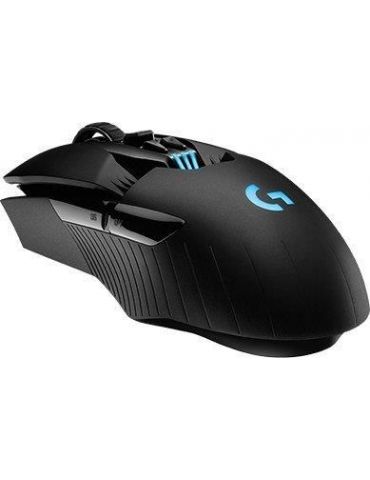 Mouse logitech g903 gaming cu fir | wireless 2.4ghz optic 12000 dpi butoane/scroll 11/1 iluminare butoane programabile mod dual 
