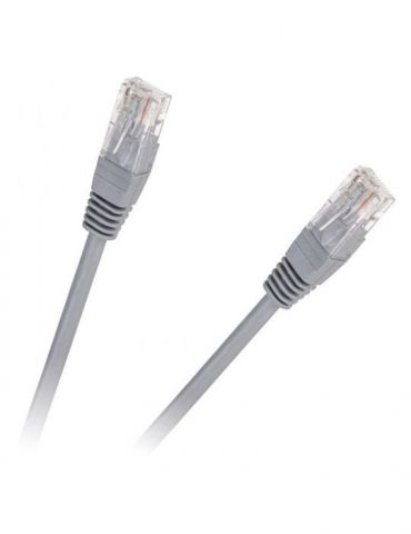 Patchcord utp cupru gri 1m - Tik.ro