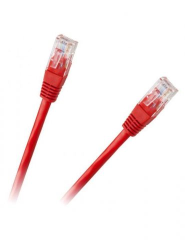 Patchcord utp cca rosu 1m - Tik.ro