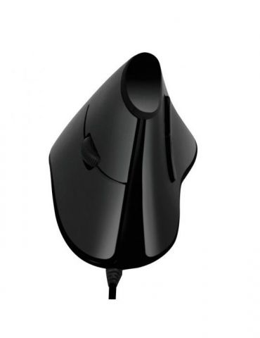 Mouse logilink pc sau nb cu fir usb optic 1000 dpi butoane/scroll 5/1 ergonomic negru id0158 (include tv 0.18lei) Logilink - 1