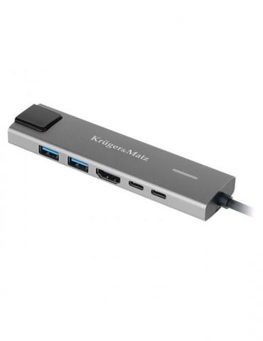 Adaptor hub usb tip c... - Tik.ro