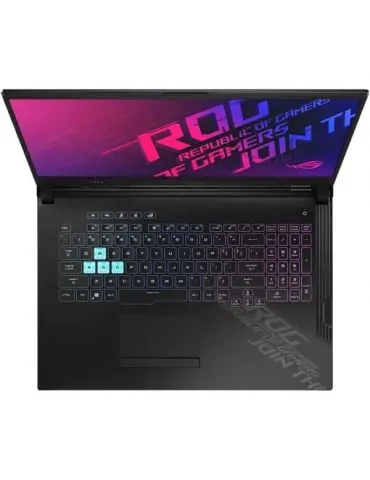 Notebook asus rog strix g17 15.6 inch i7 10750h 16 gb ddr4 ssd 512 gb nvidia geforce gtx 1660 ti free dos g712lu-h7015 (include 