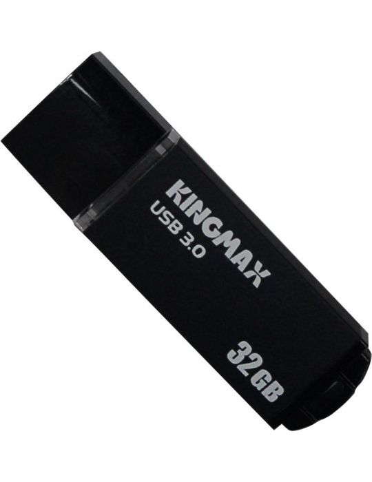 Memorie usb 3.0 kingmax 32 gb cu capac carcasa aluminiu negru km-mb03-32gb/bk (include tv 0.03 lei) Kingmax - 1