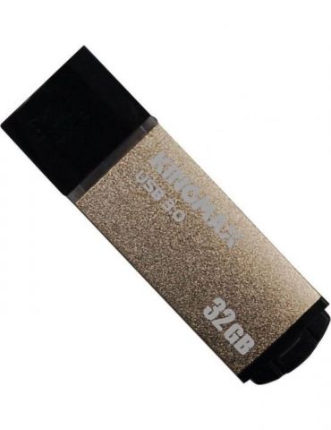 Memorie usb 3.0 kingmax 32 gb cu capac carcasa aluminiu negru / auriu km-mb03-32gb/y (include tv 0.03 lei) Kingmax - 1