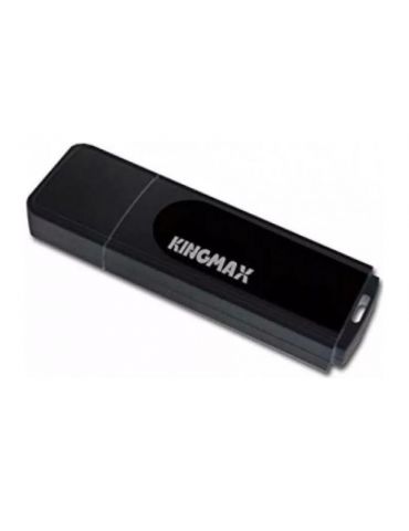 Memorie usb 2.0 kingmax 64 gb cu capac carcasa plastic negru km-pa07-64gb/bk (include tv 0.03 lei) Kingmax - 1