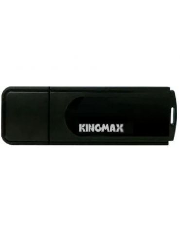 Memorie usb 2.0 kingmax 64 gb cu capac carcasa plastic negru km-pa07-64gb/bk (include tv 0.03 lei) Kingmax - 1
