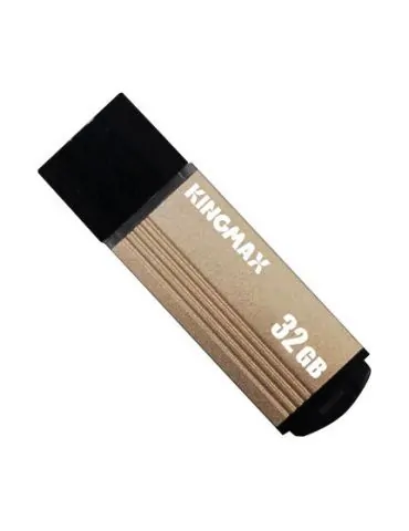 Memorie usb 2.0 kingmax 32 gb cu capac carcasa aluminiu negru / auriu km-ma06-32gb/y (include tv 0.03 lei) Kingmax - 1 - Tik.ro