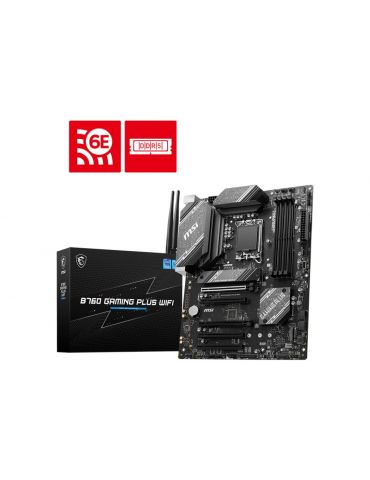 MSI B760 GAMING PLUS WIFI plăci de bază Intel B760 LGA 1700 ATX - Tik.ro