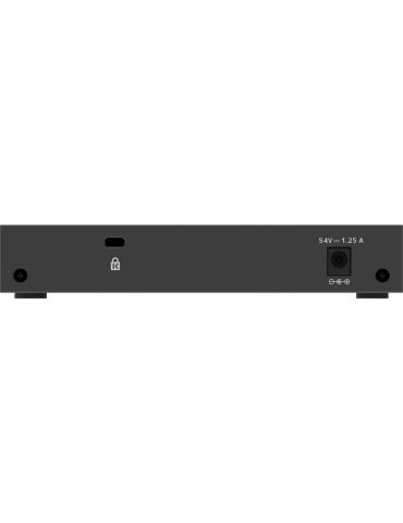 NETGEAR 5-Port Gigabit Ethernet PoE+ Plus Switch (GS305EP) Gestionate L2 L3 Gigabit Ethernet (10 100 1000) Power over Ethernet