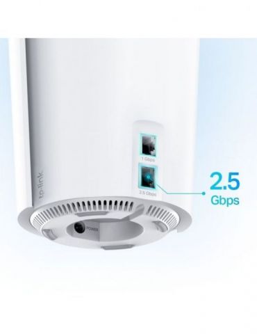 Mesh tp-link wireless router ax6600 pt interior 6600 mbps port 1 x 2.5 gbps lan/ wan 1 x gigabit lan/wan 2.4 ghz | 5 ghz antena 