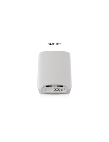 NETGEAR Orbi RBS760 Tri-band (2.4 GHz   5 GHz   5 GHz) Wi-Fi 6 (802.11ax) Alb 2 Intern