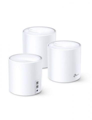 Mesh tp-link wireless router ac3000 pt interior 3000 mbps port lan wan 2.4 ghz | 5 ghz antena interna x 4 standard 802.11ax deco