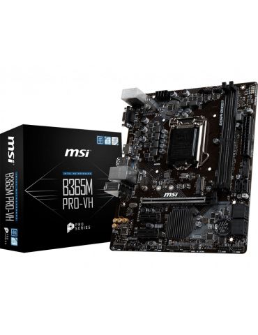MSI B365M PRO-VH plăci de bază Intel B365 LGA 1150 (Mufă H4) micro-ATX - Tik.ro