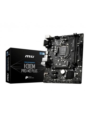 MSI H310M PRO-M2 PLUS plăci de bază Intel® H310 LGA 1150 (Mufă H4) micro-ATX