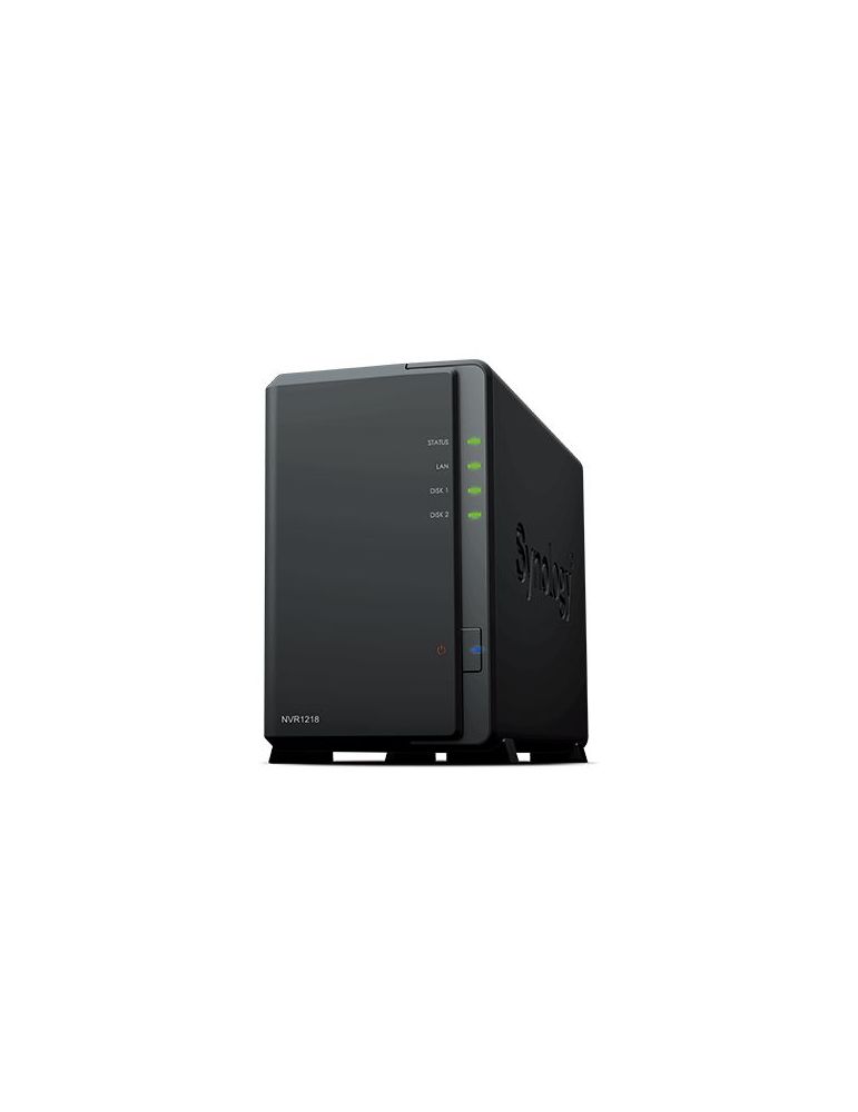Nvr synology record up to 12 ip cameras video outputs hdmi x 1 supported video resolution 1080p 60hz energy efficient 13.64 w (a
