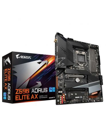 Gigabyte Z590 AORUS ELITE AX plăci de bază Intel Z590 LGA 1200 (Socket H5) ATX