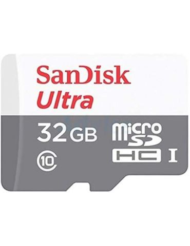Card microsd sandisk 32 gb microsd clasa 10 standard uhs-i u1 sdsqunr-032g-gn3mn (include tv 0.03 lei) Sandisk - 1 - Tik.ro