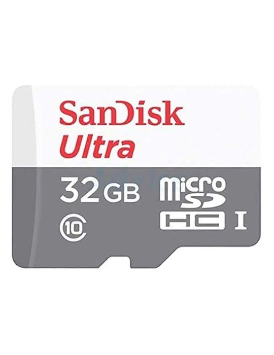 Card microsd sandisk 32 gb microsd clasa 10 standard uhs-i u1 sdsqunr-032g-gn3mn (include tv 0.03 lei) Sandisk - 1