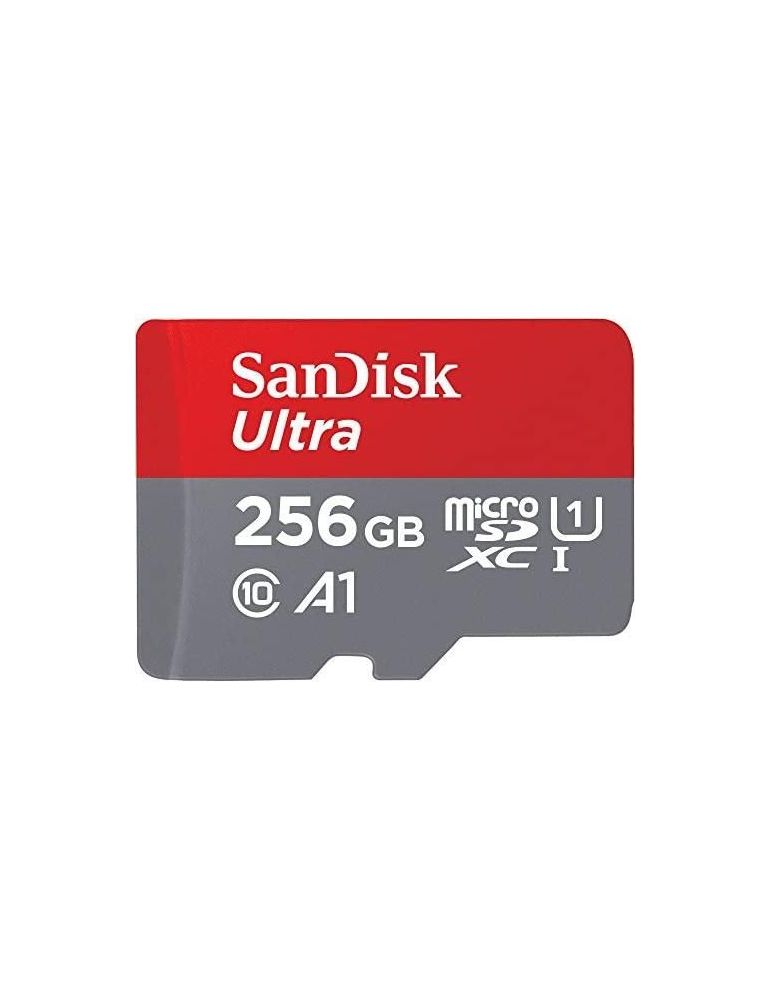 Card microsd sandisk 256 gb microsdxc clasa 10 standard uhs-i u1 sdsqunr-256g-gn6ta (include tv 0.03 lei)