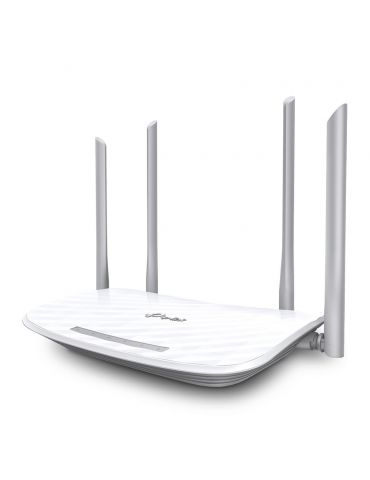 TP-Link Archer C50 router wireless Fast Ethernet Bandă dublă (2.4 GHz  5 GHz) Negru