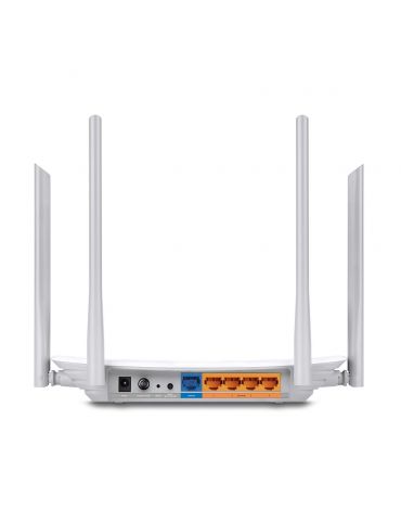 TP-Link Archer C50 router wireless Fast Ethernet Bandă dublă (2.4 GHz  5 GHz) Negru