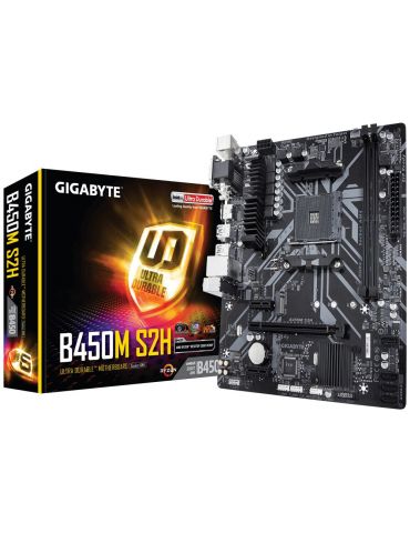 Gigabyte B450M S2H (rev. 1.0) AMD B450 Mufă AM4 micro-ATX
