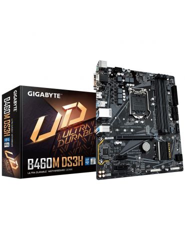 Gigabyte B460M DS3H plăci de bază Intel B460 Express LGA 1200 (Socket H5) micro-ATX