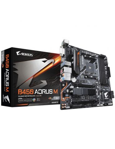 Gigabyte B450 AORUS M (rev. 1.0) AMD B450 Mufă AM4 micro-ATX