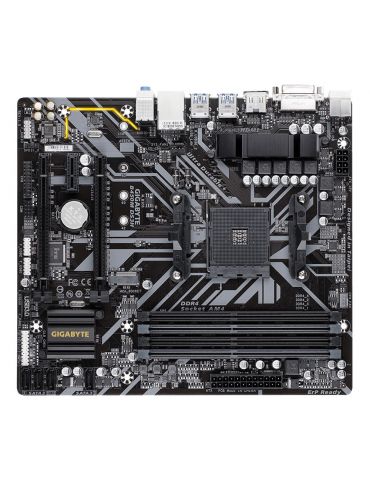 Gigabyte B450M DS3H plăci de bază AMD B450 Mufă AM4 micro-ATX