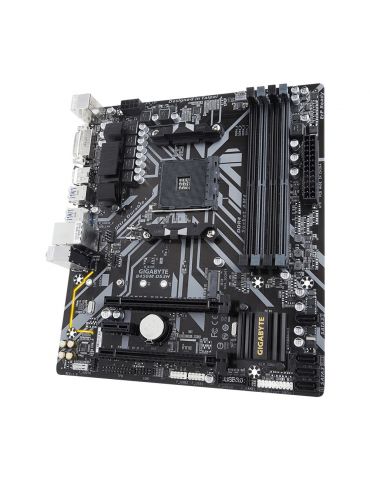 Gigabyte B450M DS3H plăci de bază AMD B450 Mufă AM4 micro-ATX