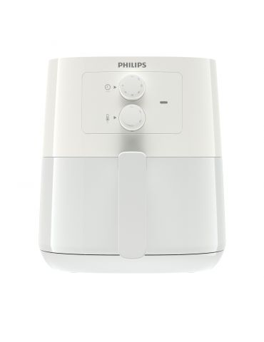 Philips Essential HD9200 10 friteuză Singur 4,1 L De sine-stătător 1400 W Friteuză cu aer cald Gri, Alb - Tik.ro