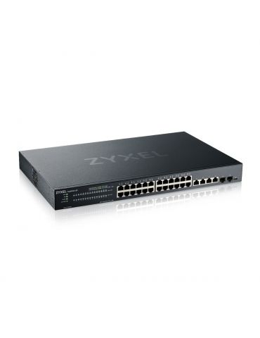 Zyxel XMG1930-30 Gestionate L3 2.5G Ethernet (100 1000 2500) Negru