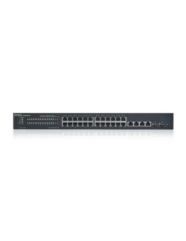 Zyxel XMG1930-30 Gestionate L3 2.5G Ethernet (100 1000 2500) Negru