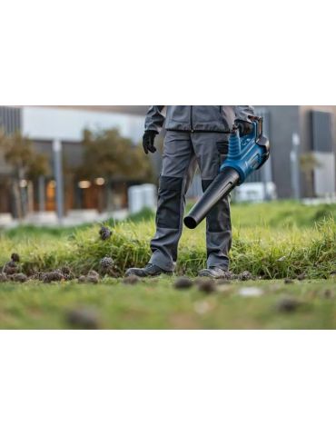 Bosch GBL 18V-750 PROFESSIONAL turbosuflante pentru frunze portabile 198 km h Negru, Albastru, Roşu