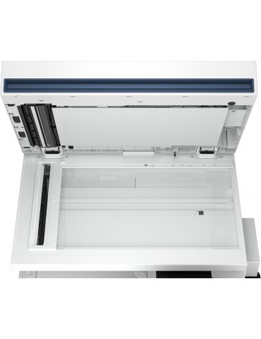 HP Color LaserJet Enterprise Flow Imprimantă MFP 5800zf, Imprimare,copiere,scanare,fax, Alimentator automat de documente tăvi