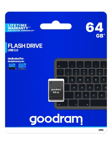 Goodram UPI2 memorii flash USB 64 Giga Bites USB Tip-A 2.0 Negru
