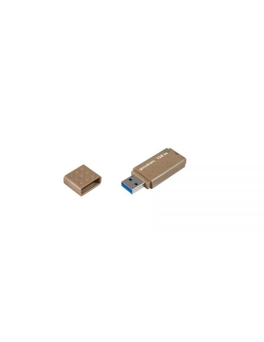 Goodram UME3 Eco Friendly memorii flash USB 128 Giga Bites USB Tip-A 3.2 Gen 1 (3.1 Gen 1) Maro