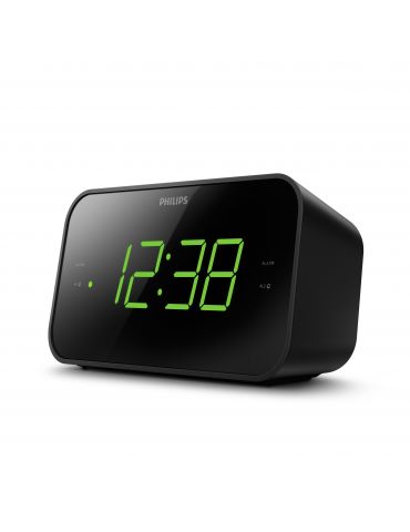 Philips TAR3306 12 ceasuri cu alarmă Ceas deșteptător digital Negru