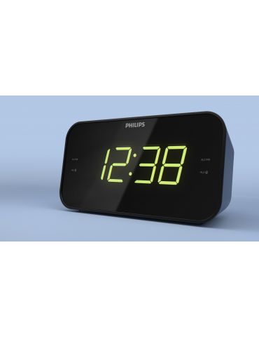 Philips TAR3306 12 ceasuri cu alarmă Ceas deșteptător digital Negru