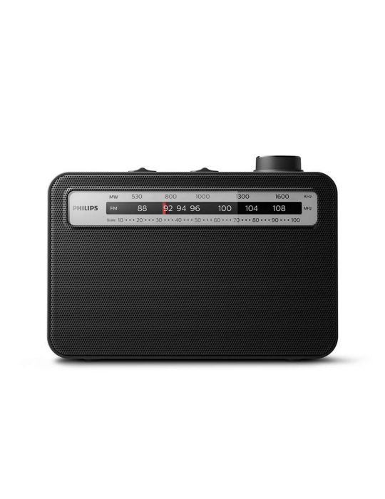 Philips 2000 series TAR2506 12 radiouri Portabile Analog Negru