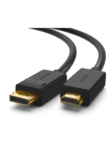 Ugreen 10239 adaptor pentru cabluri video 1,5 m DisplayPort HDMI Negru - Tik.ro