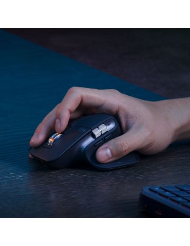 Logitech MX Keys S Combo tastaturi Mouse inclus RF Wireless + Bluetooth QWERTY US Internațional Grafit
