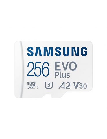 Samsung EVO Plus 256 Giga Bites MicroSDXC UHS-I Clasa 10 - Tik.ro