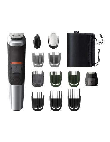 Philips MULTIGROOM Series 5000 MG5740 15 aparate de tuns Negru, Gri Hibrid nichel-metal (NiMH) - Tik.ro