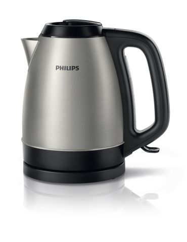 Philips Fierbător din metal lucios de 1,5 l, 2200 W - Tik.ro