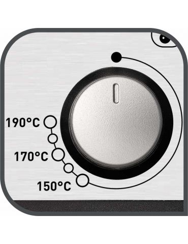 Tefal Easy Pro Premium FR3380 Singur 3 L De sine-stătător 2200 W Din oţel inoxidabil