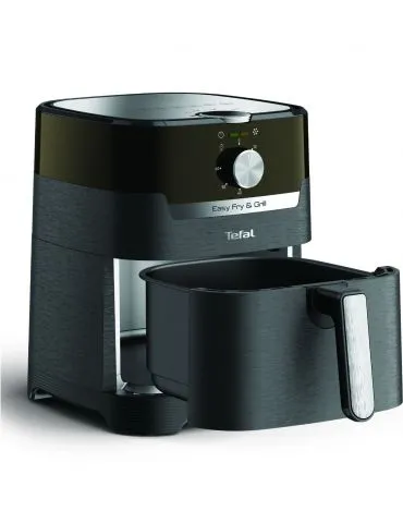 Tefal Easy Fry & Grill EY501815 friteuză Singur 4,2 L De sine-stătător 1550 W Friteuză cu aer cald Negru