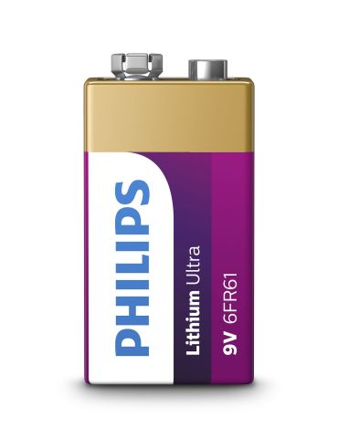Philips Lithium Ultra Baterie 6FR61LB1A 10 - Tik.ro
